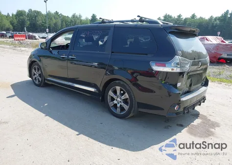2015 Toyota Sienna Se Premium 8 Passenger из США, поврежденный, VIN 5TDXK3DC5FS527813